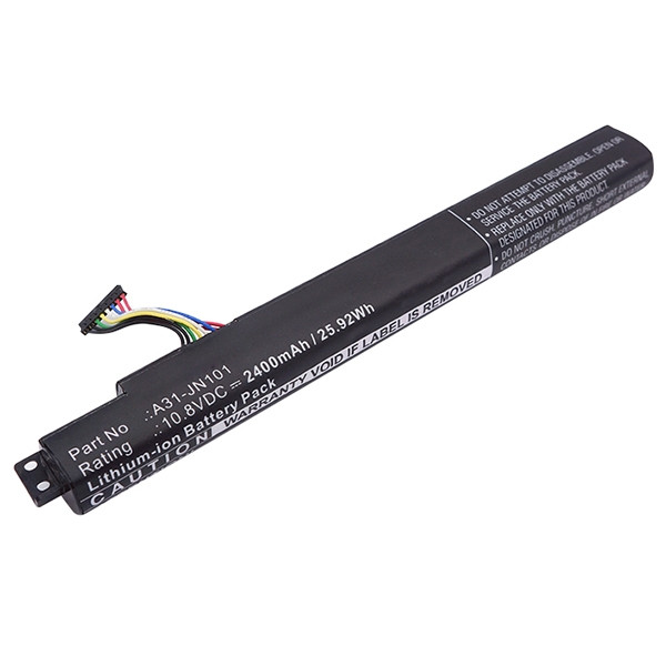 Asus A31-JN101 accu (10.8 V, 2400 mAh, 123accu huismerk)  AAS00484 - 1