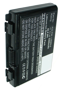 Asus A32-F82 / A32-F52 / 90-NVD1B1000Y accu (11.1 V, 4400 mAh, 123accu huismerk)  AAS00105