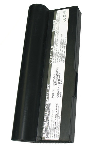 Asus AL23-901 / AL22-901 / AP23-901 accu zwart (7.4 V, 6600 mAh, 123accu huismerk)  AAS00165 - 1
