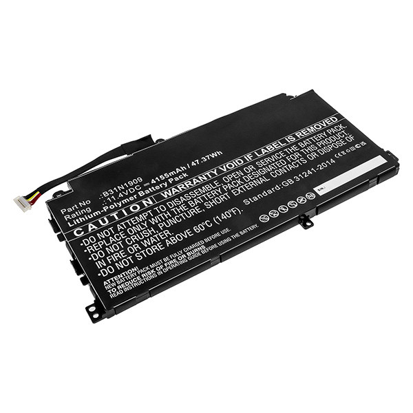 Asus B31N1909 / 0B200-03670000 accu (11.4 V, 4155 mAh, 123accu huismerk)  AAS00745 - 1