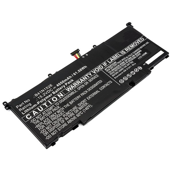 Asus B41N1526 / 0B200-0194000 accu (15.2 V, 4050 mAh, 123accu huismerk)  AAS00568 - 1
