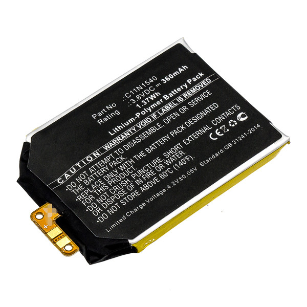 Asus C11N1540 / 0B200-01630100 accu (360 mAh, 123accu huismerk)  AAS00620 - 1