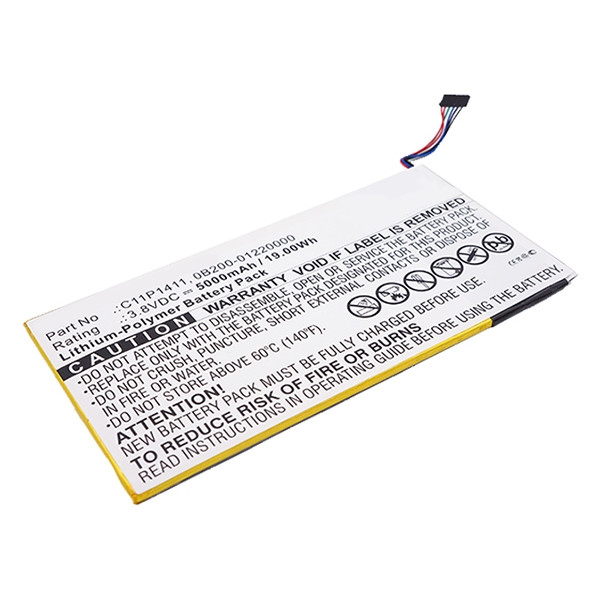 Asus C11P1411 / 0B200-01220000 accu (5000 mAh, 123accu huismerk)  AAS00485 - 1