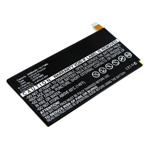 Asus C11P1603 accu (3300 mAh, 123accu huismerk)  AAS00526 - 1