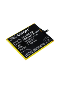 Asus C11P1613 accu (4000 mAh, 123accu huismerk)  AAS00684