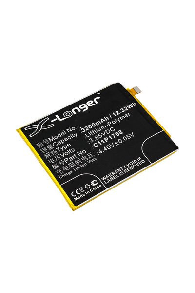Asus C11P1708 / 0B200-02890100 accu (3200 mAh, 123accu huismerk)  AAS00609 - 1