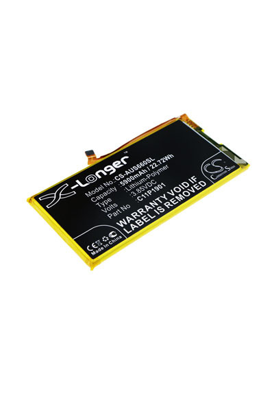 Asus C11P1901 / 0B200-03510300 accu (3.85 V, 5900 mAh, 123accu huismerk)  AAS00685 - 1