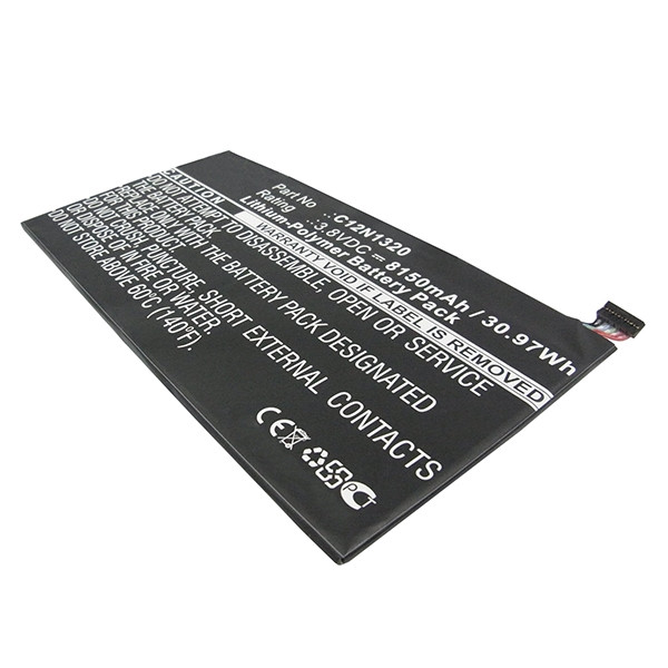Asus C12N1320 accu (8150 mAh, 123accu huismerk)  AAS00247 - 1