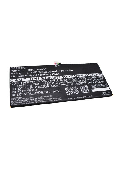 Asus C21-TF500T accu (3300 mAh, 123accu huismerk)  AAS00437 - 1