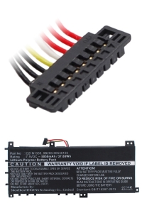 Asus C21N1335 / 0B200-00530100 accu (7.5 V, 5050 mAh, 123accu huismerk)  AAS00296