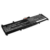 Asus C31PIJ1 / C31N1806 accu (11.55 V, 3600 mAh, 123accu huismerk)  AAS00717