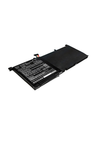 Asus C41N1524 / 0B200-01250200 accu (15.2 V, 4300 mAh, 123accu huismerk)  AAS00719