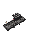 Asus C41N1533 / 0B200-02010200 accu (15.2 V, 3300 mAh, 123accu huismerk) AAS00615 - 1