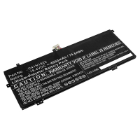 Asus C41N1825 / 0B200-03250000 accu (15.4 V, 4600 mAh, 123accu huismerk)  AAS00779