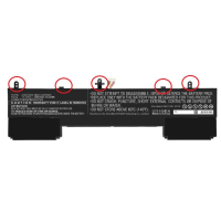 Asus C42N1839 / 0B200-03470000 Type-1 accu (15.4 V, 4500 mAh, 123accu huismerk)  AAS00761