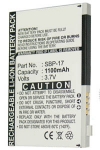 Asus SBP-17 accu (1100 mAh, 123accu huismerk) AAS00011 - 1