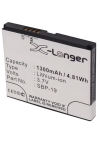 Asus SBP-19 accu (1300 mAh, 123accu huismerk) AAS00003 - 1
