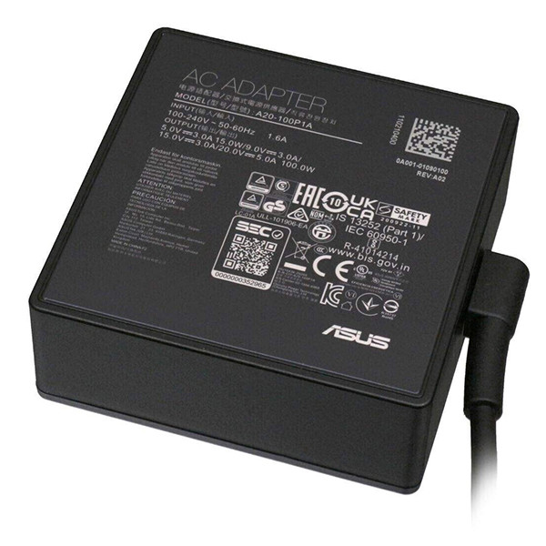 Asus USB-C 100W adapter (20 V, 5 A, 100 W, origineel)  AAS00890 - 1