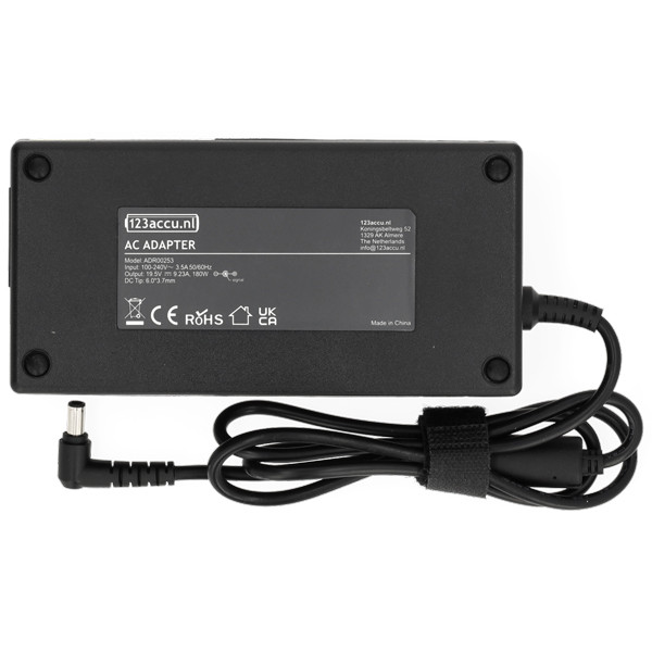 Asus adapter (19.5 V, 9.23 A, 180 W, 123accu huismerk) ADR00253 - 2