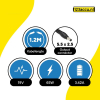Asus adapter (19 V, 3.42 A, 65 W, 5.5 x 2.5 plugmaat, 123accu huismerk) AAS00060 - 4