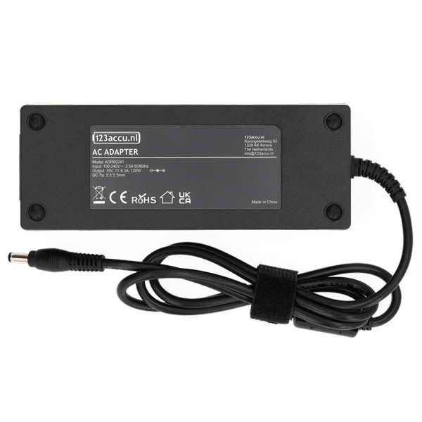 Asus adapter (19 V, 6.32 A, 120 W, 123accu huismerk)  ADR00241 - 2