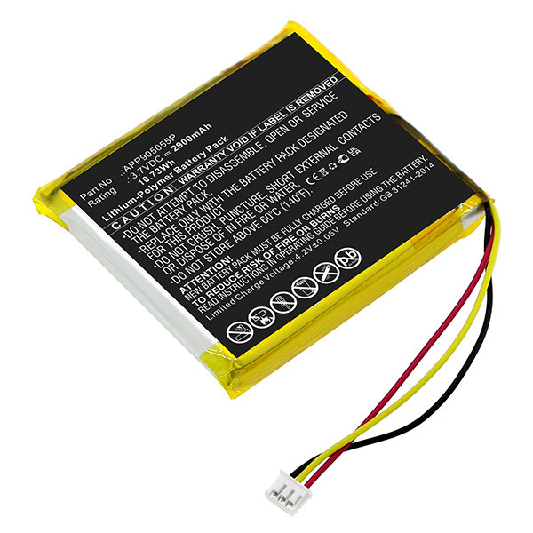 Audio-Technica APP905055P accu (2900 mAh, 123accu huismerk)  AAU00180 - 1