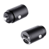 Aukey 2 poorts USB-C oplader voor in de auto (3A, 30W)  AAU00175