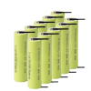 10 stuks: BAK 18650 batterij met soldeerlippen (3.7 V, 2900 mAh, 8.25A) ABA00142 - 1