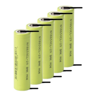 BAK 18650 batterij met soldeerlippen (3.6 V, 2900 mAh, 8.25A)  ABA00148