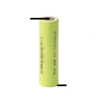 BAK 18650 batterij met soldeerlippen (3.7 V, 2900 mAh, 8.25A)  ABA00147