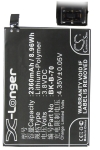 BBK BK-B-70 accu (3600 mAh, 123accu huismerk) ABB00016 - 1