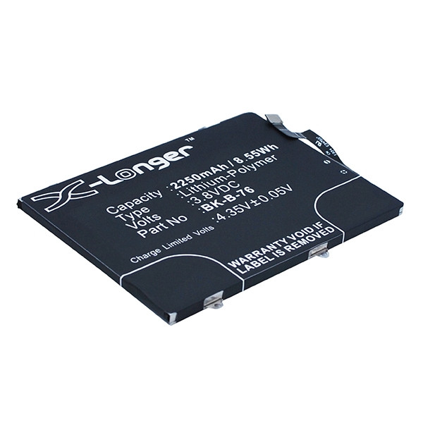 BBK BK-B-76 accu (2250 mAh, 123accu huismerk)  ABB00032 - 1