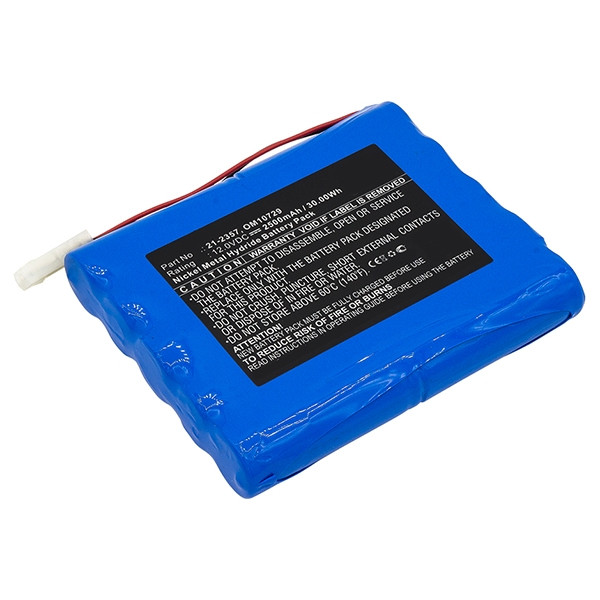 BCI 21-2357 / OM10729 accu (12 V, 2500 mAh, 123accu huismerk) ABC00001 - 1