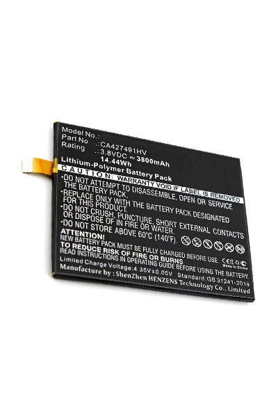 BQ CA427491HV accu (3800 mAh, 123accu huismerk) ABQ00013 - 1