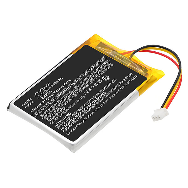 Babymoov  FT453548P accu (3.7 V, Li-pl, 800 mAh, 123accu huismerk) ABA00248 - 1