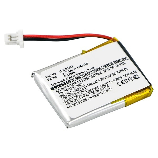 Bang & Olufsen PA-BO02 accu (140 mAh, 123accu huismerk)  ABA00040 - 1