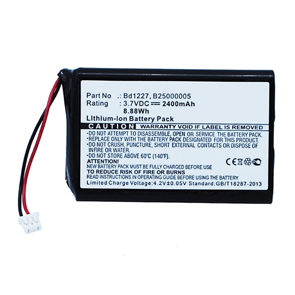 Baracoda BYS105BL accu (2400 mAh, 123accu huismerk)  ABA00025 - 1