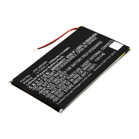 Barnes & Noble PR-285084 accu (3.7 V, 1500 mAh, 123accu huismerk)  ABA00103