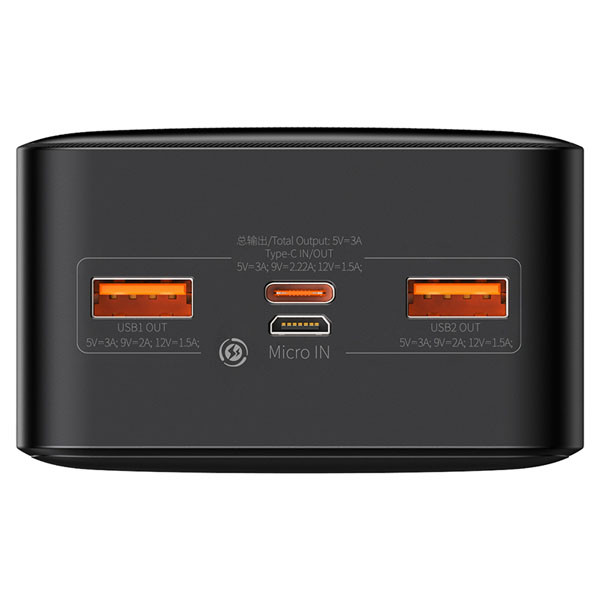 Baseus Bipow Fast Charge Powerbank (20W, 30000 mAh)  ABA00163 - 3