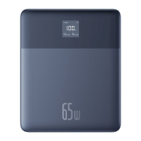 Baseus Blade2 Fast Charging Powerbank Blauw (65W, 12000 mAh)  ABA00171