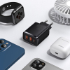 Baseus Compact Quick Charger 30W (2x USB QC3.0, 1x USB-C PD3.0)  ABA00122 - 3