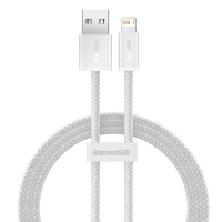 Baseus Dynamic Series USB naar Lightning kabel 1 meter (2.4A, wit)  ABA00182