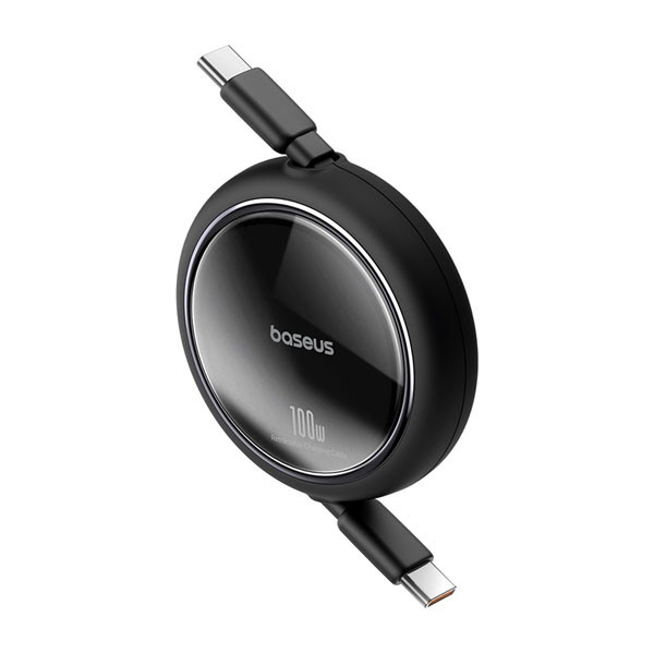 Baseus Free2Draw Mini USB-C naar USB-C kabel 1 meter (100W, zwart)  ABA00221 - 2