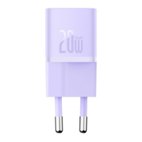 Baseus GaN5 Fast Charger USB-C (20W, paars)  ABA00153