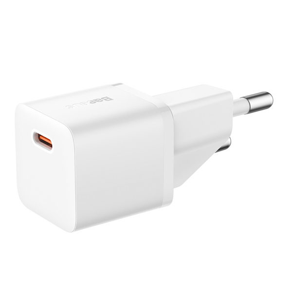 Baseus GaN5 Fast Charger USB-C (20W, wit)  ABA00158 - 2