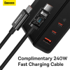 Baseus GaN5 Pro Fast Charger 140W (2x USB-C PD3.1, 1x USB QC4.0)  ABA00154 - 4