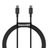 Baseus Superior Fast Charging USB-C naar USB-C kabel 1 meter (100W, zwart)  ABA00216 - 1