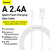 Baseus Superior Fast Charging USB naar Lightning kabel 2 meter (2.4A,wit)  ABA00218 - 3