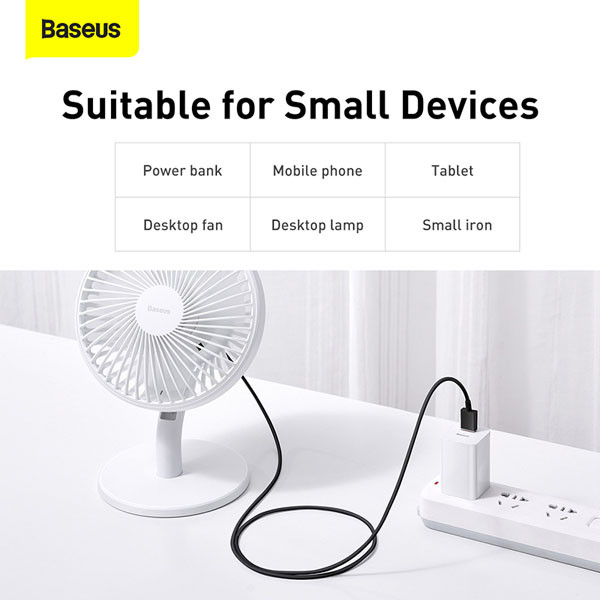 Baseus Superior Fast Charging USB naar micro-USB kabel 1 meter (2A, zwart)  ABA00222 - 3