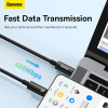 Baseus Tungsten Gold Fast Charging USB-C naar USB-C kabel 1 meter (240W, zwart)  ABA00212 - 6